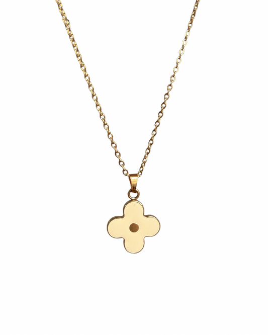 Authentic Louis Vuitton White Pendant- Reworked Necklace