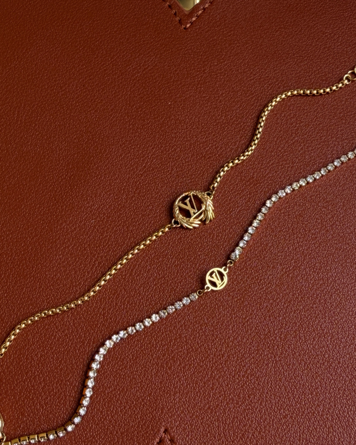 Authentic Louis Vuitton Blooming - Reworked Tennis Bracelet