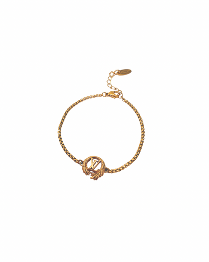 Authentic Louis Vuitton Logo Blooming - Reworked Bracelet