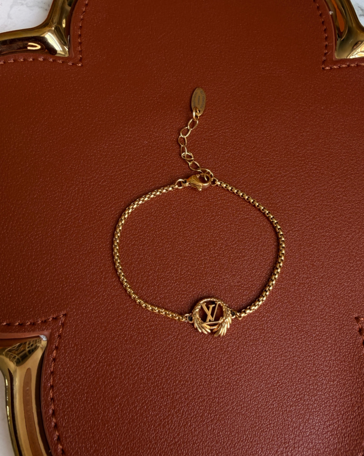 Authentic Louis Vuitton Logo Blooming - Reworked Bracelet