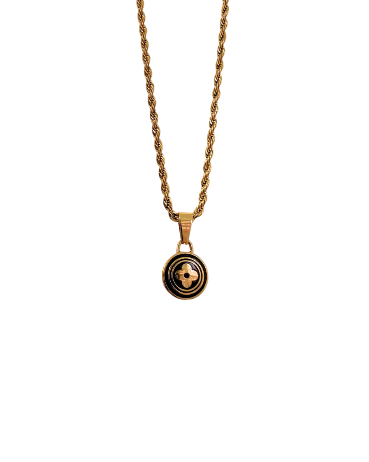 Authentic Louis Vuitton Flower Pastilles Pendant Necklace