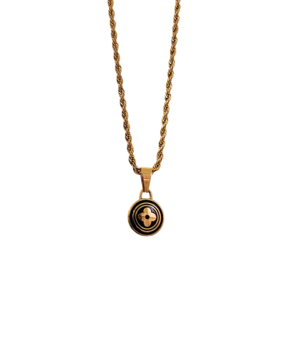 Authentic Louis Vuitton Flower Pastilles Pendant Necklace