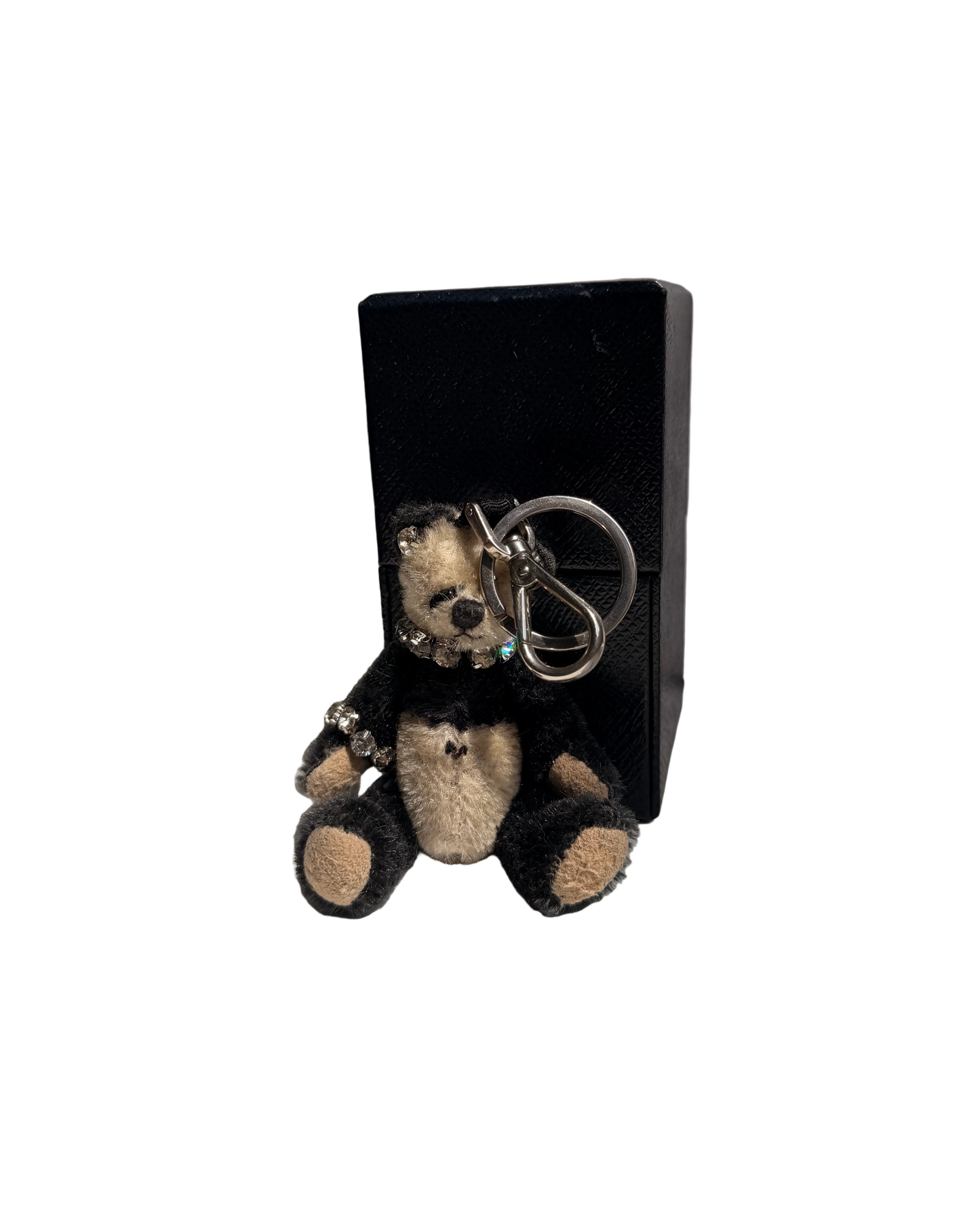 Authentic Prada Panda Bear Keychain with Box