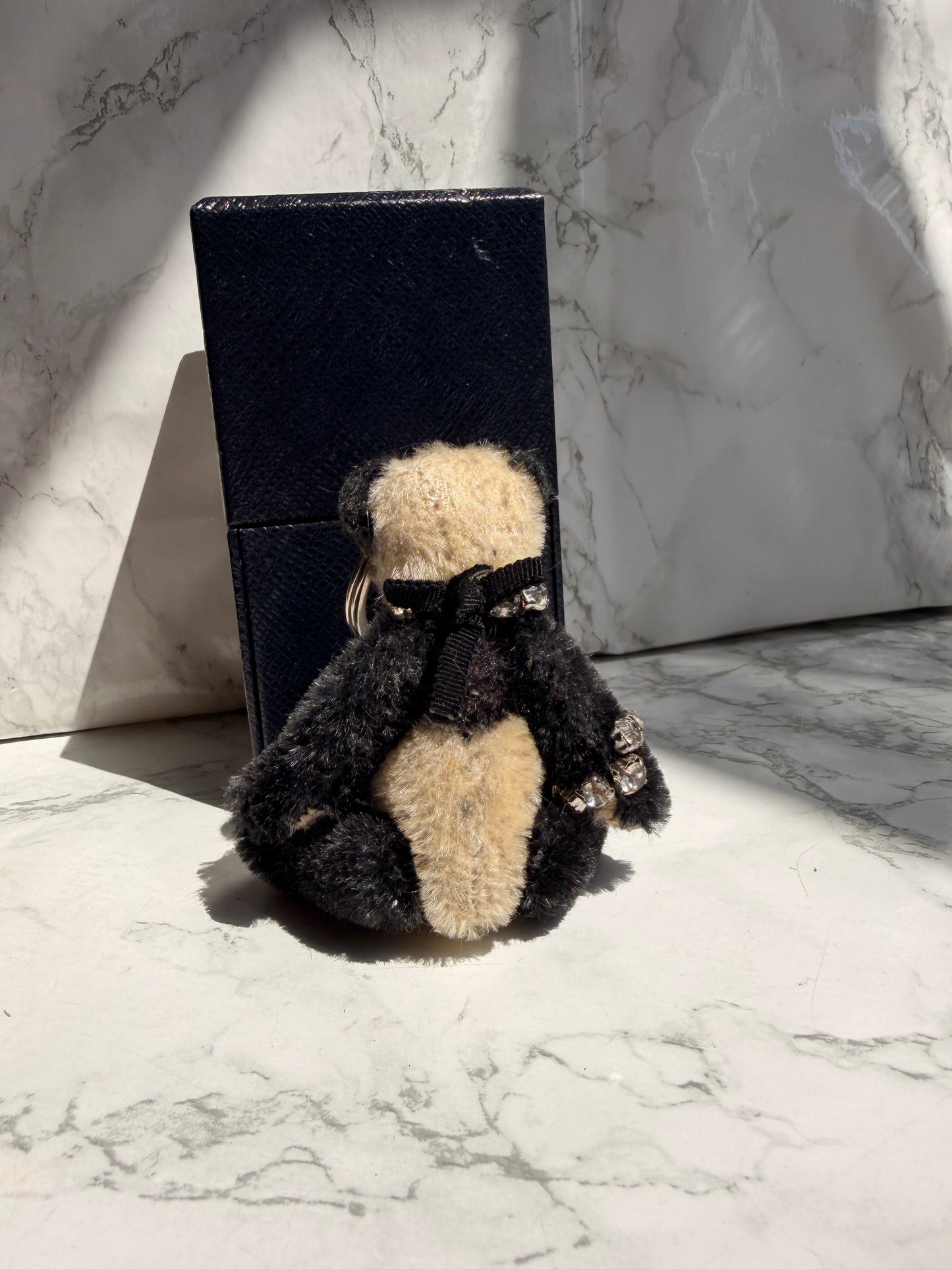 Authentic Prada Panda Bear Keychain with Box