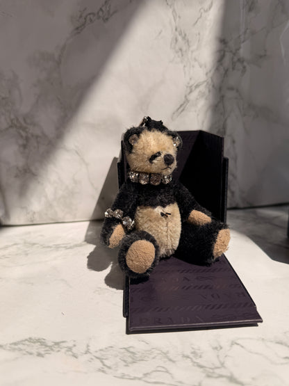 Authentic Prada Panda Bear Keychain with Box