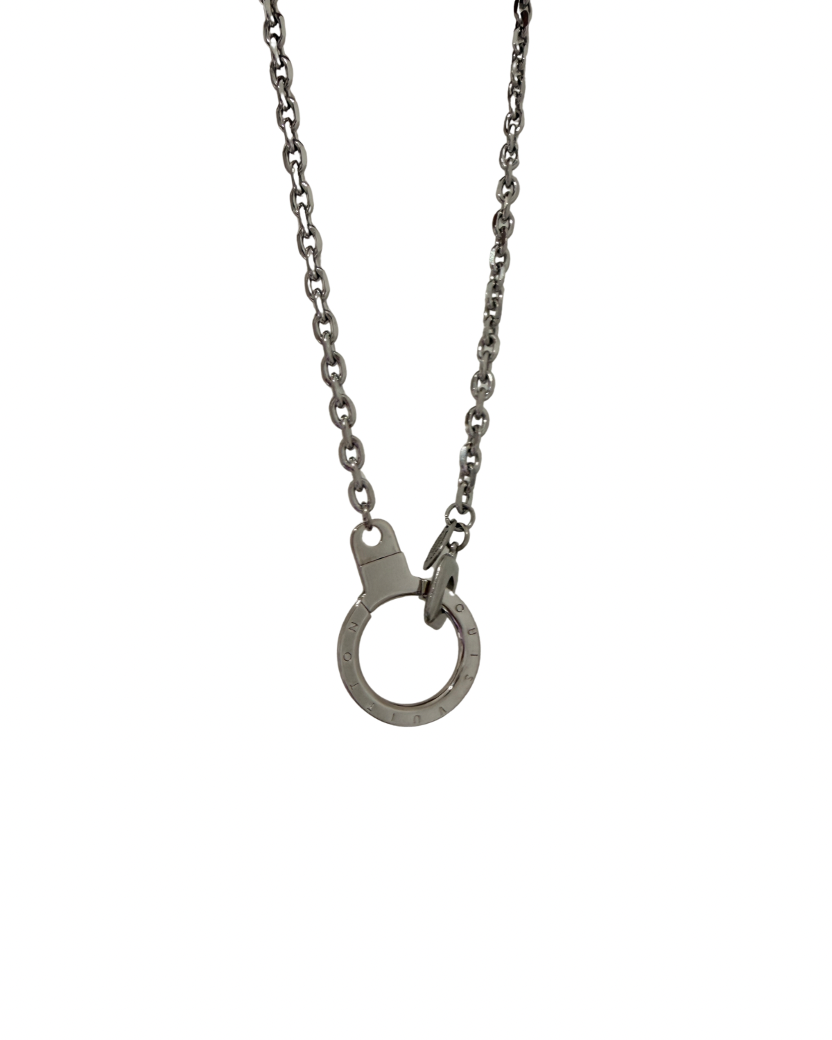 Authentic Louis Vuitton Round Clasp- Reworked Necklace