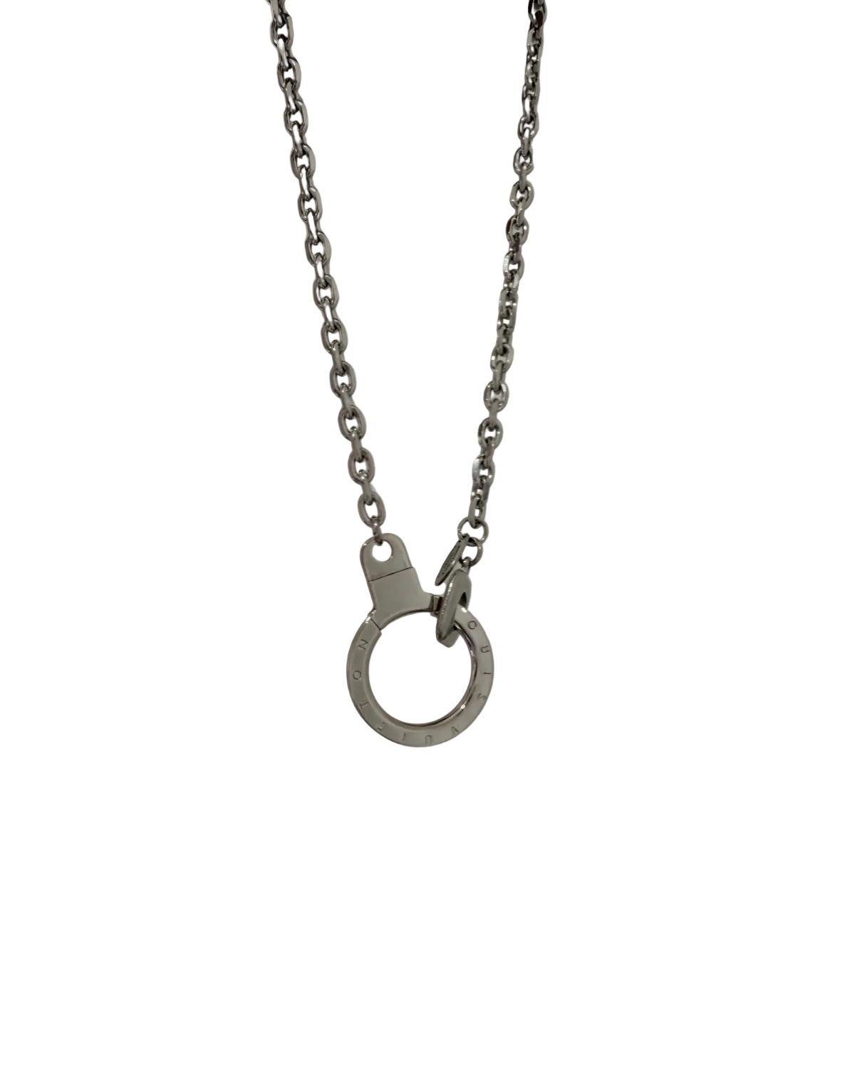 Authentic Louis Vuitton Round Clasp- Reworked Necklace