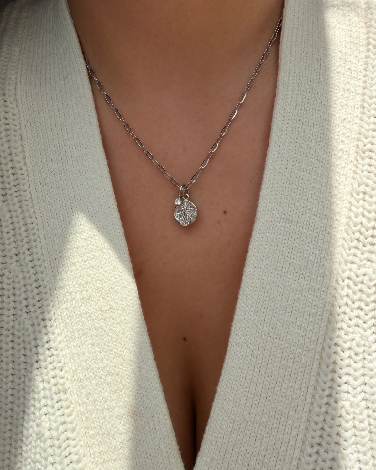 Authentic Louis Vuitton Petite Bloom- Reworked Necklace