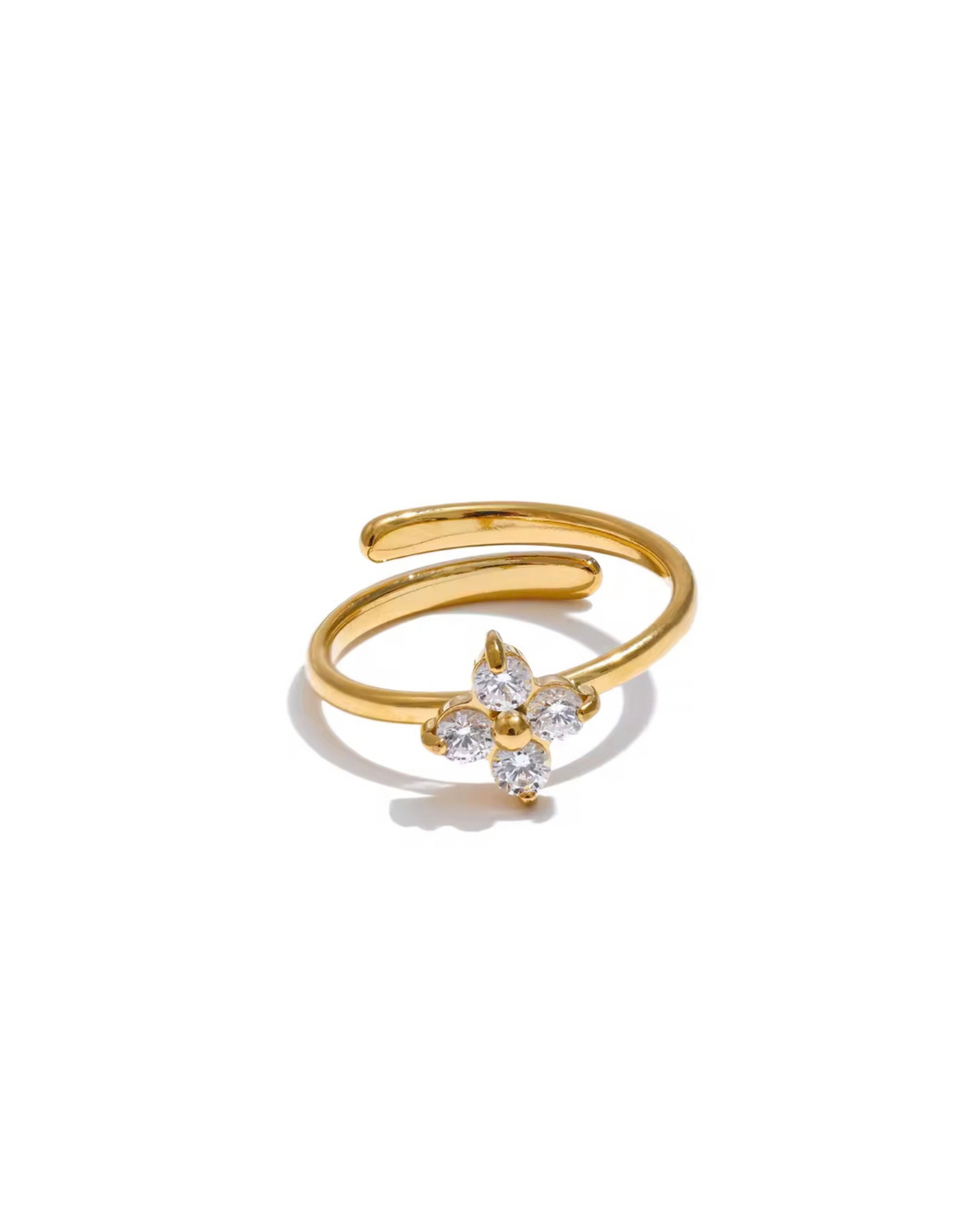 Fleur Crystal Ring