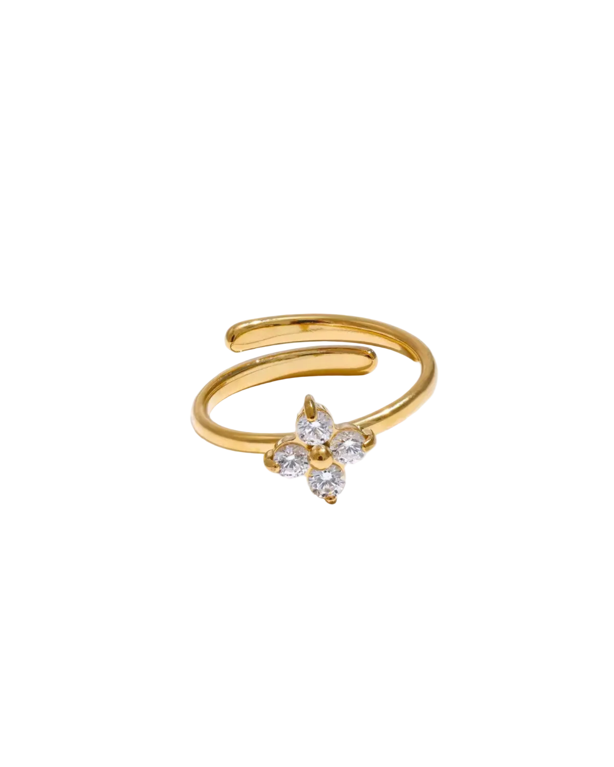 Fleur Crystal Ring