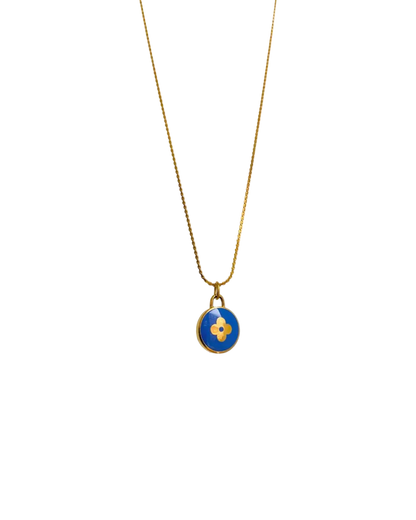 Authentic Louis Vuitton Blue Pendant Pastilles
