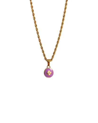 Authentic Louis Vuitton Rosewood Pendant- Necklace
