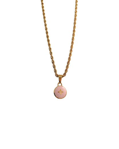 Authentic Louis Vuitton Pendant- Reworked Necklace