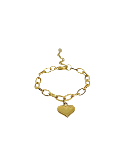 Authentic Louis Vuitton Pendant Heart - Repurposed Bracelet