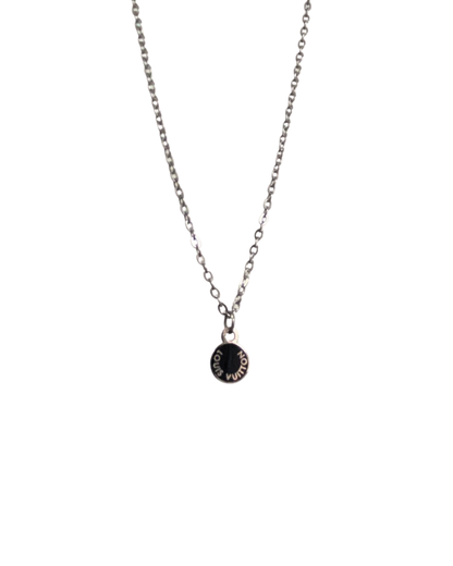 Authentic Louis Vuitton Mini Blue Pendant - Reworked Necklace