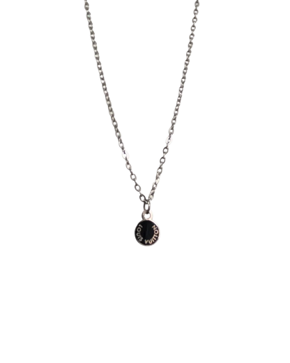 Authentic Louis Vuitton Mini Blue Pendant - Reworked Necklace