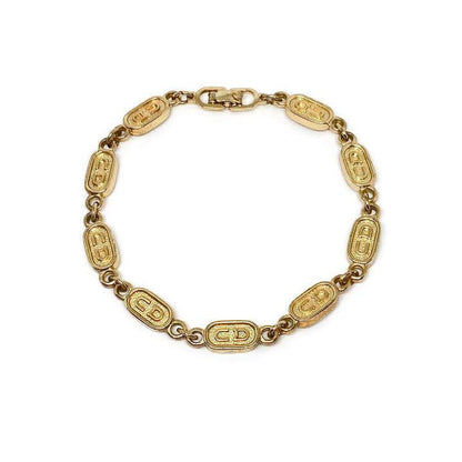 Authentic Cd Oval Dior pendant- Reworked Choker Stones