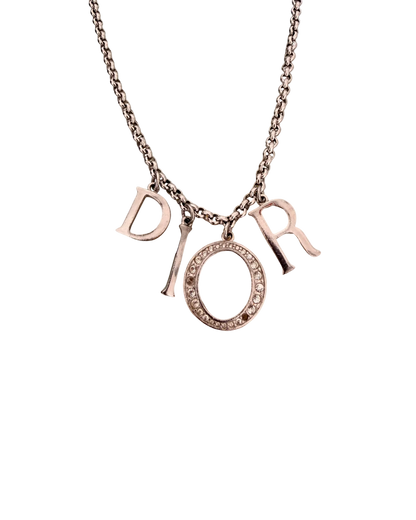 Dior Pendants Spellout - Repurposed Silver