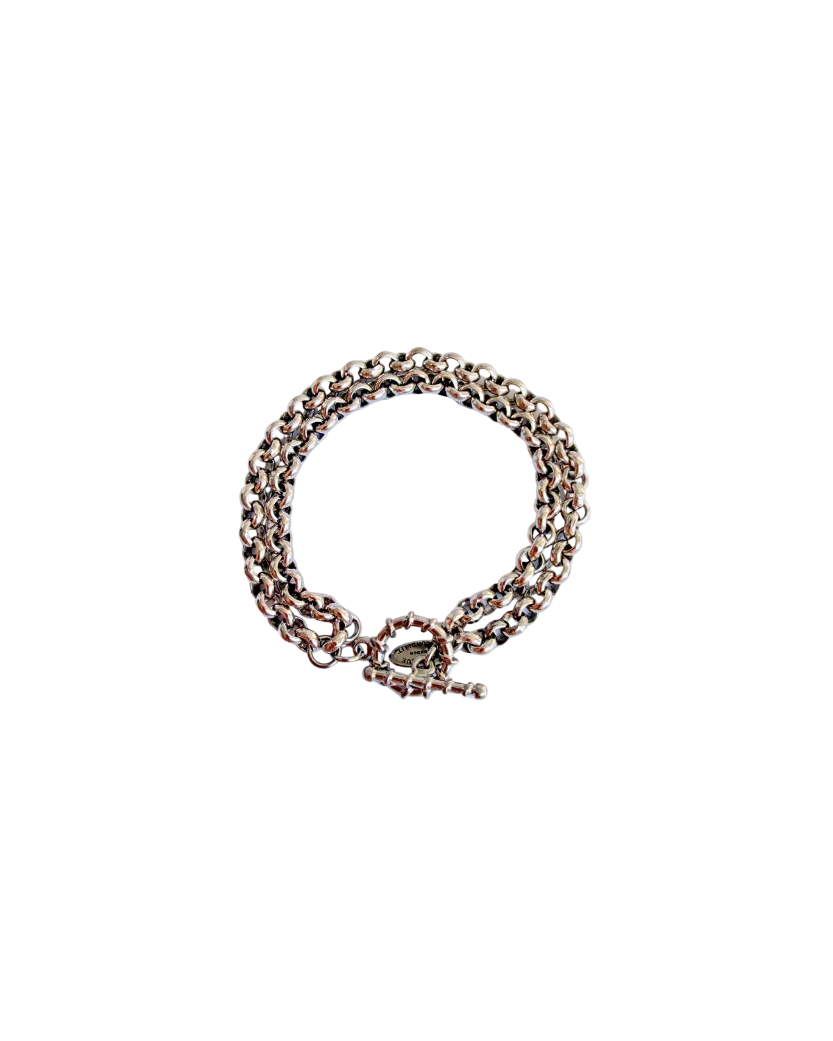 Authentic Dior Double Chain - Reworked Bracelet