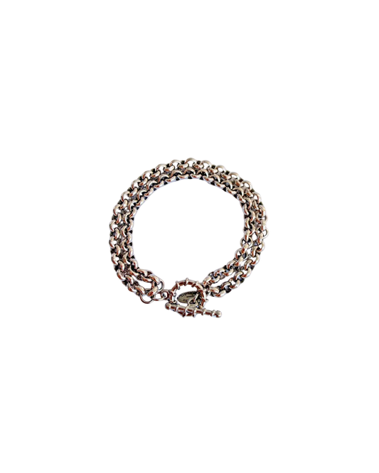Authentic Dior Double Chain - Reworked Bracelet