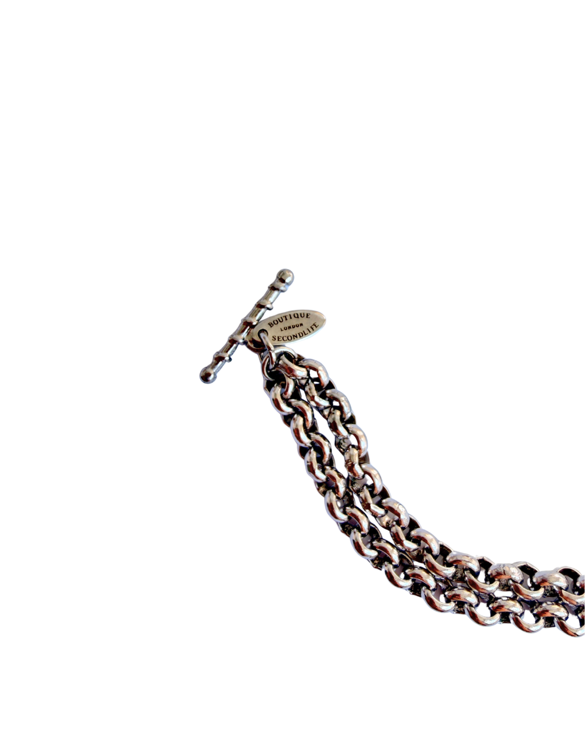 Authentic Dior Double Chain - Reworked Bracelet
