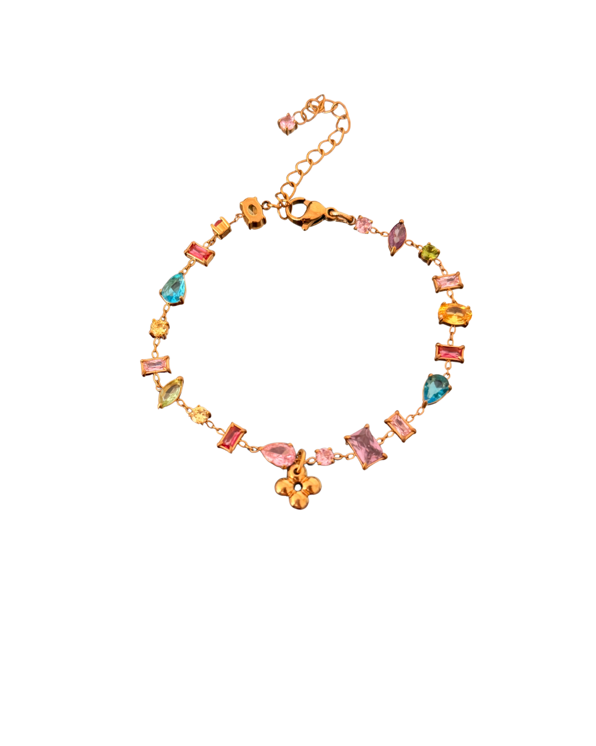 Authentic Louis Vuitton Blooming Pendant Reworked Bracele