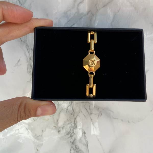 Authentic Louis Vuitton Logo - Reworked Bracelet