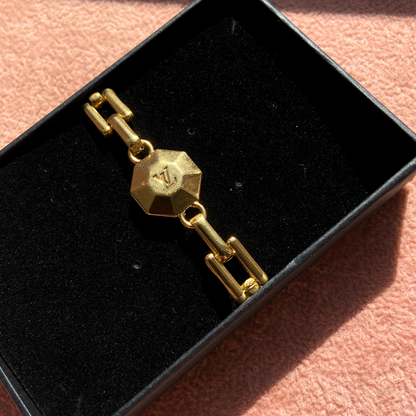 Authentic Louis Vuitton Logo - Reworked Bracelet