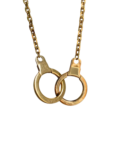 Authentic Louis Vuitton Double Clasp- Reworked Necklace