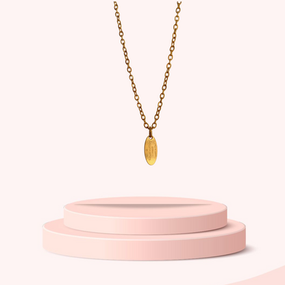 Authentic Louis Vuitton Mini Plaque - Reworked Necklace