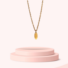 Load image into Gallery viewer, Authentic Louis Vuitton Mini Plaque - Reworked Necklace