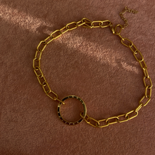 Load image into Gallery viewer, Authentic Louis Vuitton Rounded Logo Clasp- Reworked Necklace