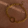 Authentic Louis Vuitton Rounded Logo Clasp- Reworked Necklace