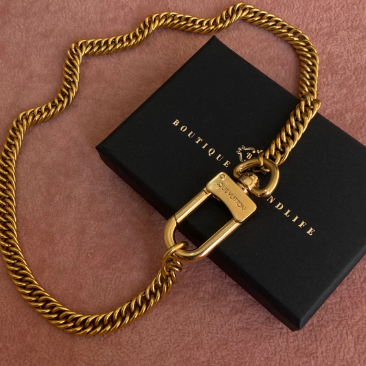 Authentic Louis Vuitton Clasp  - Reworked Choker