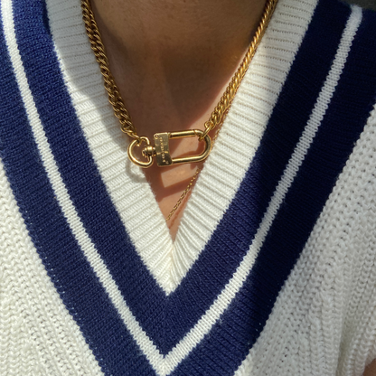 Authentic Louis Vuitton Clasp  - Reworked Choker
