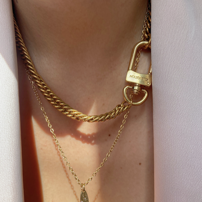 Authentic Louis Vuitton Clasp  - Reworked Choker