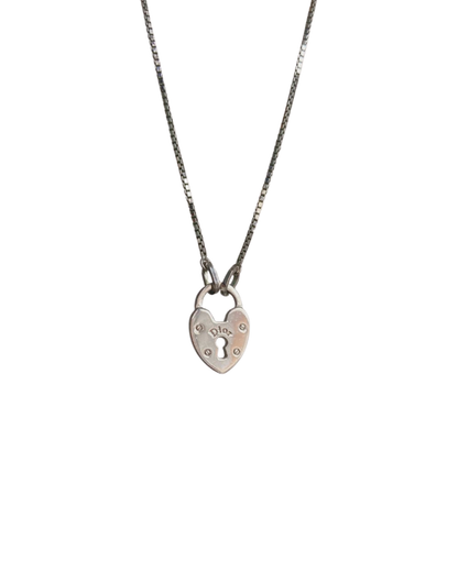 Authentic Dior Heart Pendant- Reworked Necklace