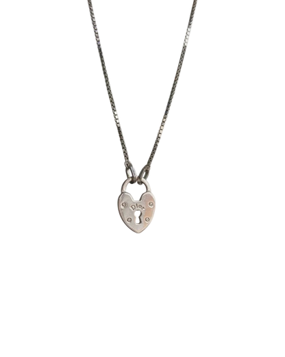Authentic Dior Heart Pendant- Reworked Necklace