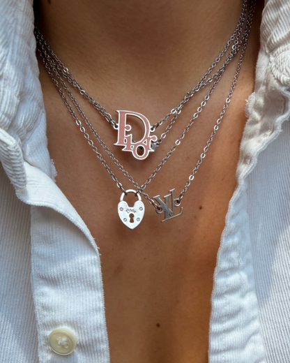 Authentic Dior Heart - Reworked Necklace