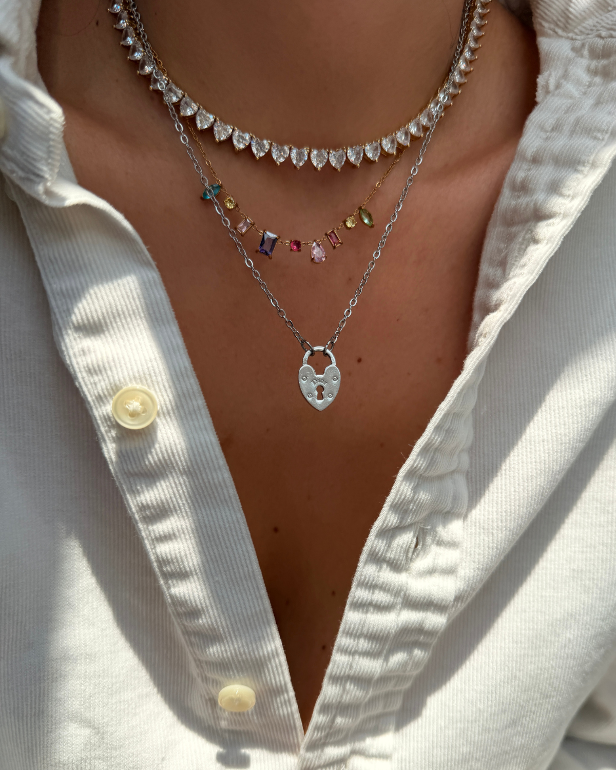 Authentic Dior Heart - Reworked Necklace