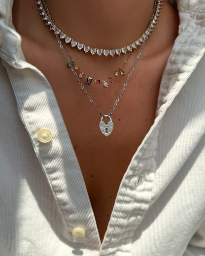 Authentic Dior Heart - Reworked Necklace