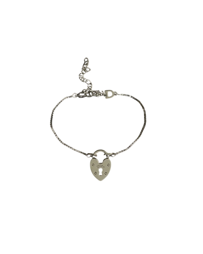 Authentic Dior Pendant Heart - Reworked Bracelet