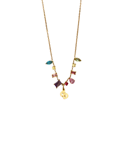 Authentic Cd Dior Mini Pendant - Necklace Stones