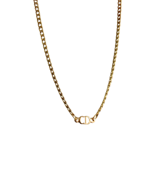 Authentic CD Dior pendant- Reworked Choker