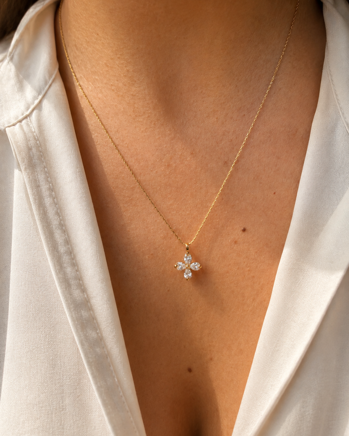 Crystal Bloom Necklace