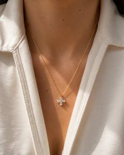 Crystal Bloom Necklace
