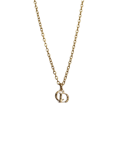 Authentic CD Dior mise pendant - Reworked Necklace
