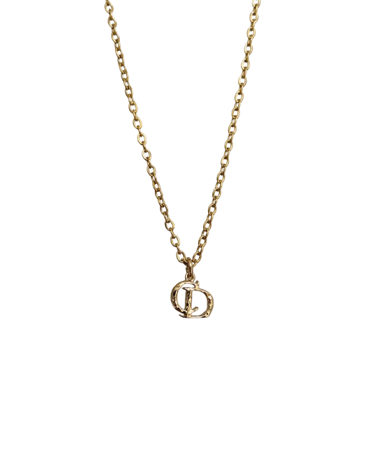 Authentic CD Dior mise pendant - Reworked Necklace