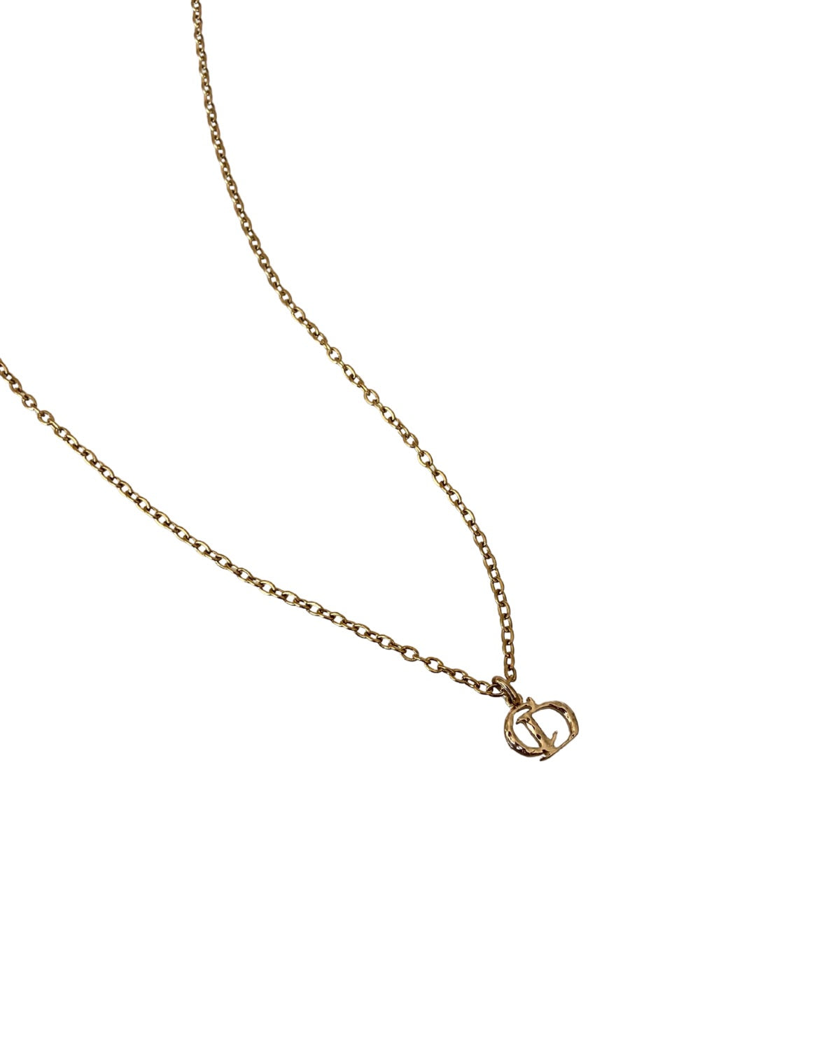 Authentic CD Dior mise pendant - Reworked Necklace