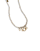 Authentic Dior Spelt out mise pendant - Reworked Pearls Necklace